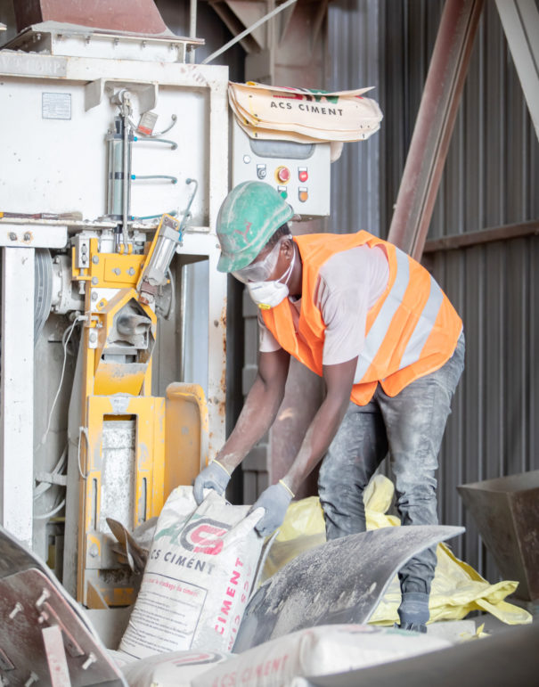 Cement production at GSEZ NKOK