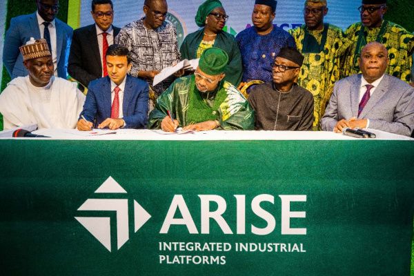 ARISE IIP signe un accord de développement avec l'État d'Ogun au Nigéria pour le développement de trois zones industrielles, le Remo Economic Industrial Cluster